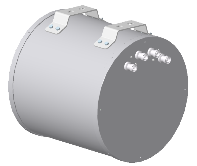 4-Port Dual Beam Lens Antenna