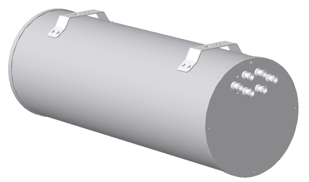 6-Port Single Beam Lens Antenna