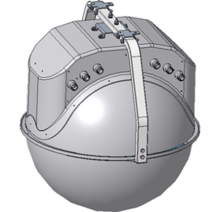 8-Port Four Beam Lens Antenna