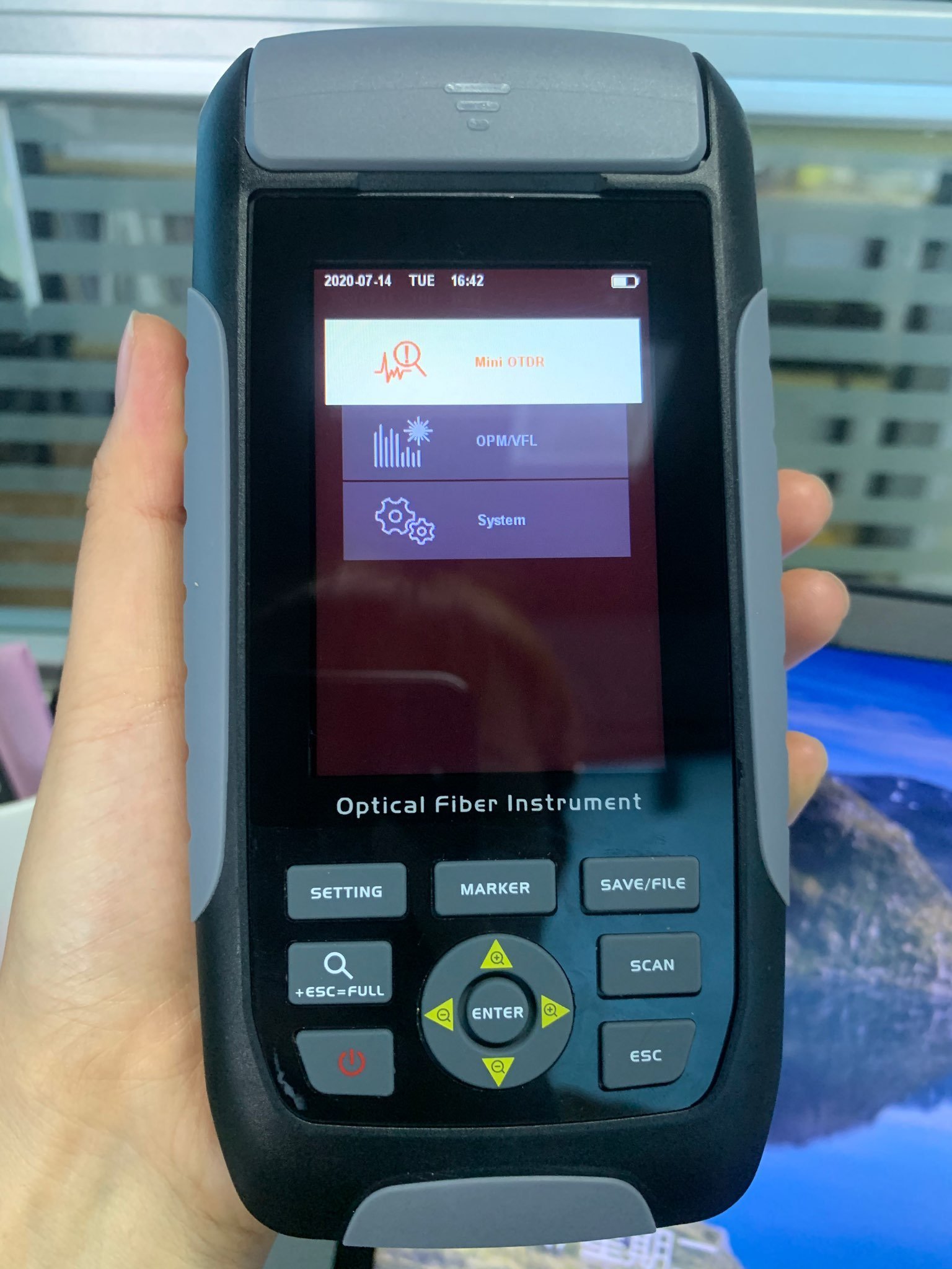 Handheld OTDR SAT-18EX