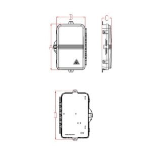 GF0104-01 Optical Fiber Cable Distribution Box Manual