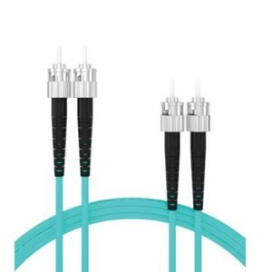 OM3 ST ST Multimode Duplex Fiber Patch Cable