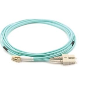 OM4 LC SC Multimode Duplex Fiber Patch Cable