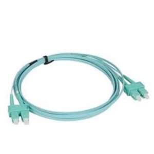 OM4 SC SC Multimode Duplex Fiber Patch Cable